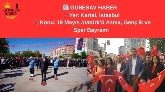 🎯 Kartal’da 19 Mayıs Coşkusu Çelenk Töreniyle Başladı