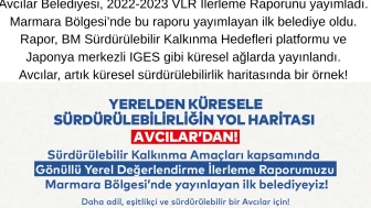 Avcılar Belediyesi, Sürdürülebilirlik Alanında Öncü Adımlar Attı: VLR İlerleme Raporunu Kamuoyuna Sunduk!