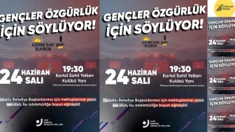 Kartal Sahil'de Özgürlük İçin Bir Araya Geliyoruz!