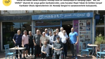 "Çarşaf Karikatür Okulu 'Biz de Varız!' Sergisi ile Kartal'da Sanatın Enerjisi Yeniden Hayat Buldu"