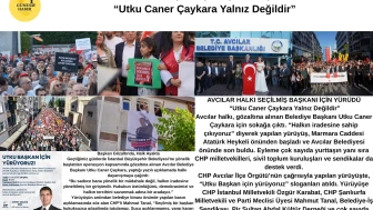 Avcılar Halkı Seçilmiş Başkanına Destek İçin Yürüyüş Düzenledi
