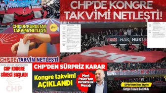 **CHP'den 2025 Olağan Kurultayı İçin Kongre Takvimi Açıklaması!**