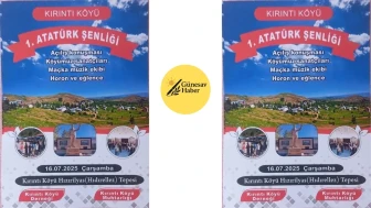 **Kırıntı Köyü'nde Tarihi İlk Atatürk Şenliği Büyük Bir Coşkuyla Gerçekleşiyor!**