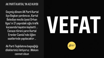 "Acı Kaybımız: AK Parti Kartal'ın Eski Başkan Yardımcısının Oğlu Mert Ilgaz, Hayatını Yitirdi"