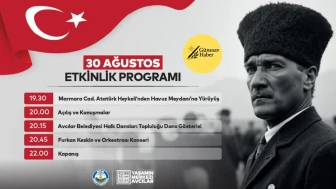 Avcılar’da 30 Ağustos Zafer Bayramı’nın 103. Yılı Coşkuyla Kutlanacak