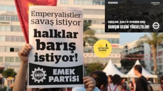 Savaşlara, İşgale ve Soykırıma Karşı Barışın Sesini Yükseltelim – 1 Eylül Dünya Barış Günü