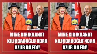 📰 Mine Kırıkkanat’tan Kılıçdaroğlu’na Telefonla Özür: “Talihsiz Paylaşım İçin İçtenlikle Özür Diledim”