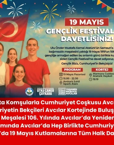 📰19 MAYIS COŞKUSU KOMŞULARLA BULUŞUYOR