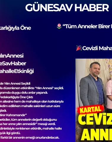 🎉 Cevizli Mahallesi’nde Yılın Annesi Seçildi