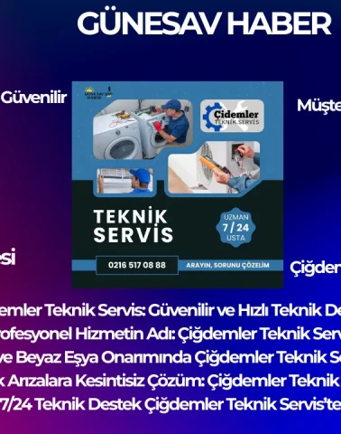 Profesyonel Hizmetin Adı: Çiğdemler Teknik Servis