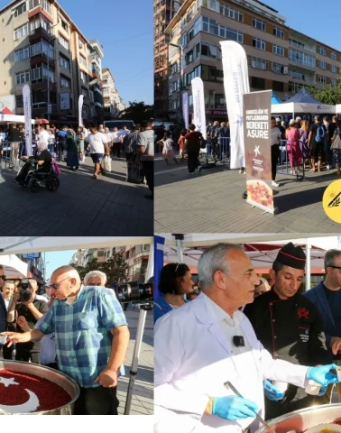 Küçükçekmece Belediyesi'nden Aşure İkramıyla Coşkulu Kutlama: Binlerce İstanbullu Bir Araya Geldi!