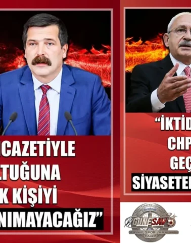 TİP’ten Sert Çıkış: “İktidar İcazetiyle CHP Koltuğuna Geçecek Kişiyi Siyaseten Tanımayacağız!”
