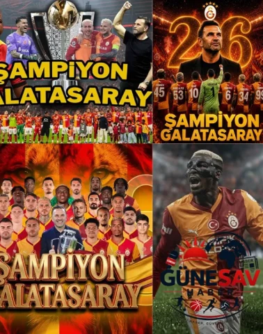 🚨ŞAMPİYON GALATASARAY! ⭐️⭐️⭐️⭐️⭐️