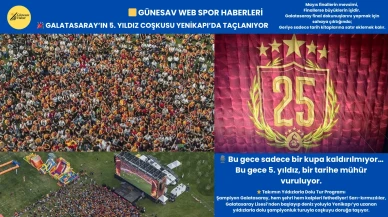 🎉 GALATASARAY, BEŞİNCİ YILDIZI YENİKAPI'DA KUTLAYACAK!