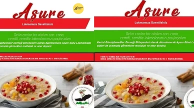 Aşure Lokması Dağıtımı Hakkında Duyuru!