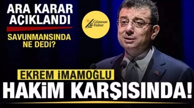 Ekrem İmamoğlu Hâkim Karşısında: Tehdit Suçlamasını Yalanladı, Ara Duruşma Sonuçları Açıklandı