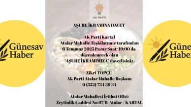 Aşure Hayrı'na Katılmaya Davetlisiniz!