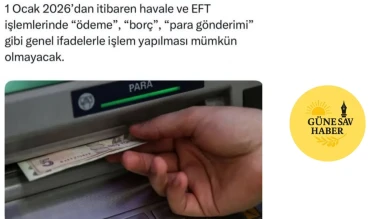 🔴 SON DAKİKA IBAN Transferlerinde Yeni Dönem