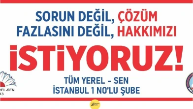 "Kartal’da Hak Arayışı! Sendikadan Belediye Önünde Ses Yükseltecekler"