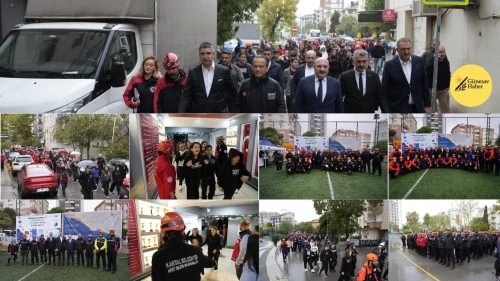 Kartal’da Tsunami Tatbikatı: Başkan Gökhan Yüksel Öğrencilerle Sahadaydı