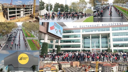 Sultangazi’den Gazze’ye Destek: Gençler Pedal Çevirdi