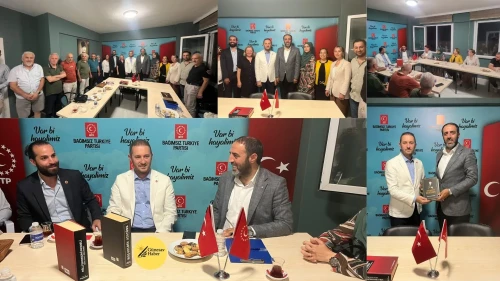 İYİ Parti Kartal İlçe Başkanlığı’ndan BTP Kartal İlçe Başkanlığı’na Ziyaret
