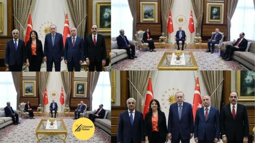 Cumhurbaşkanı Erdoğan, Demokrasi ve Mücadele Partisi Heyetini Kabul Etti!