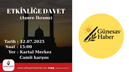 Zafer Partisi Kartal İlçe Teşkilatı'ndan Muharrem Ayı'na Anlamlı Aşure Dağıtımı!