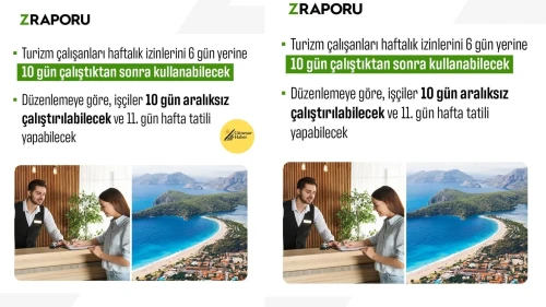 **TBMM'den Turizmde Çığır Açacak Düzenleme: Çalışanlara Her 10 Günde Bir Tatil Hakkı!**