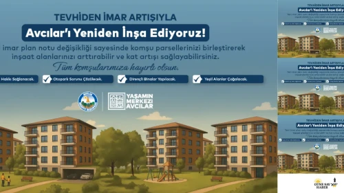 "Avcılar'da Tevhid İmar Artışı, Kentsel Dönüşüm Sürecini Hızlandırıyor"