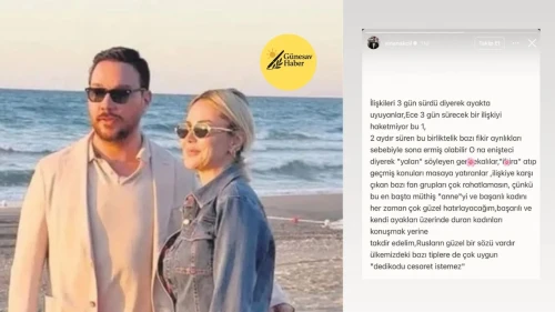 Sinan Akçıl, Ece Erken ile ayrıldığını sert sözlerle ilan etti: "Yalan söyleyip enişteci diyenler dahi gerizekalı!"
