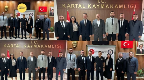 Anahtar Parti’den Kaymakam Çakıcı ve Emniyet Müdürü Dallı’ya Nezaket Ziyareti