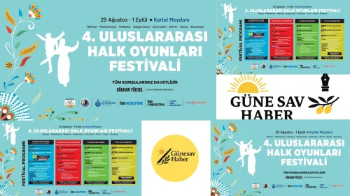4. Uluslararası Halk Oyunları Festivali Kartal’da Başlıyor