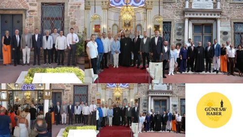 CHP Kartal İlçe Başkanı Mert Polat ve Belediye Başkanı Gökhan Yüksel, Surp Nişan Kilisesi’nde Meryem Ana Yortusu’na Katıldı