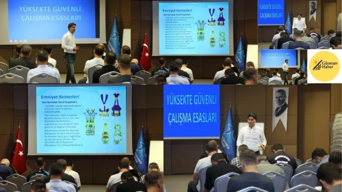 Küçükçekmece Belediyesi, personelin güvenliğini artırmak amacıyla “Yüksekte Çalışma Eğitimi” düzenledi