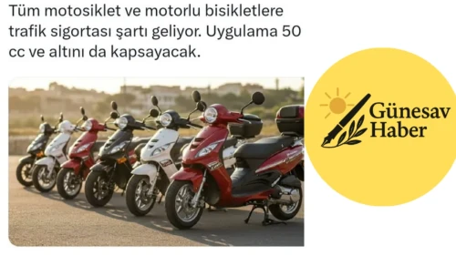 Tüm Motosiklet ve Motorlu Bisikletlere Trafik Sigortası Zorunluluğu Geliyor!
