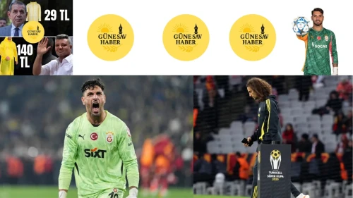 🟡🔴 GALATASARAY – FENERBAHÇE Turkcell Süper Kupa finali, Atatürk Olimpiyat Stadyumu’nda saat 18.45’te başlıyor.