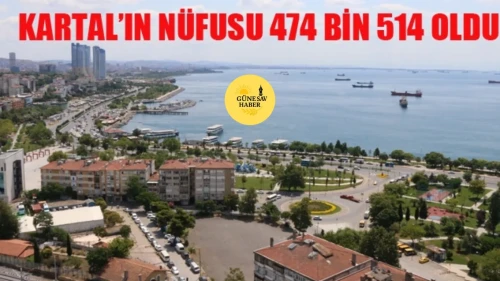 KARTAL’IN NÜFUSU GERİLEDİ