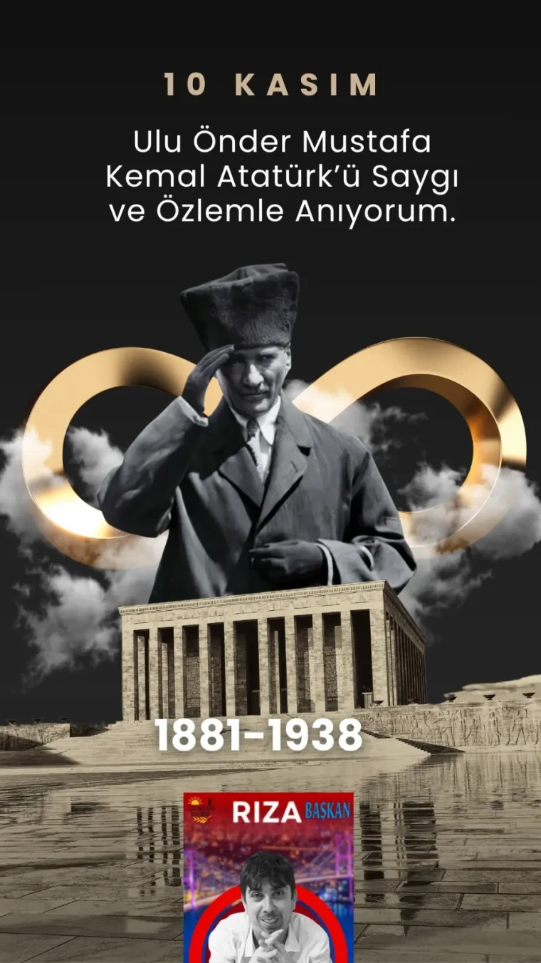 🕯️ 10 KASIM 9:05 GEÇE… BENİM EN BÜYÜK YASIM  🕯️ KALPAKLI ATATÜRK, ŞAPKALI ATATÜRK ✍️ Yazan: Rıza Başkan (Vatandaş Rıza)