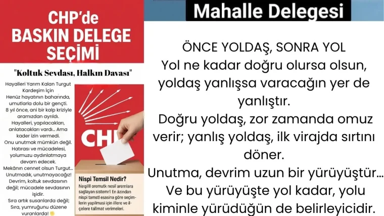 YOLDAŞLIĞIN İHANETİ VE SUSKUNLARIN HESAP GÜNÜ