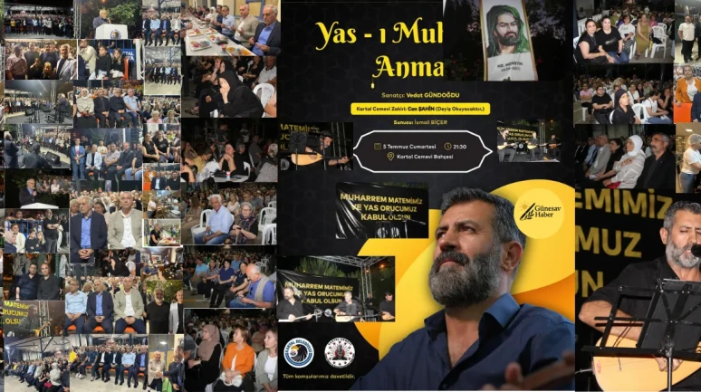 "Yas-ı Matem Anma Töreni, Kartal Cemevi'nde Duygusal Anlarla Gerçekleşti"