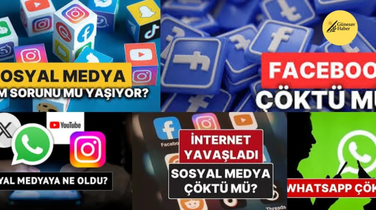 X, Instagram, YouTube ve TikTok’ta Bant Daralması: WhatsApp ve Telegram’da Kısmi Sorunlar