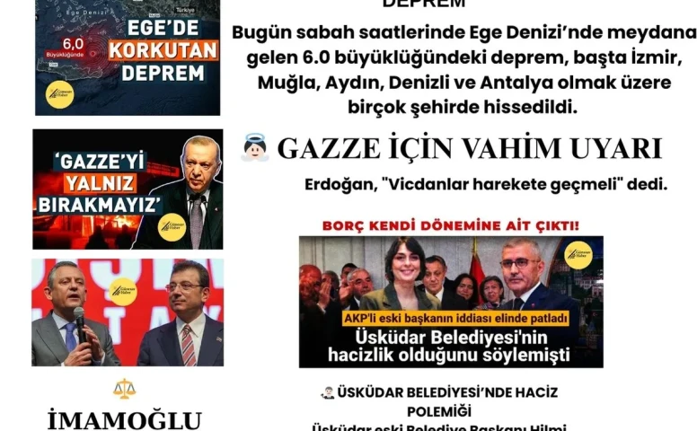 🚨 GÜNESAV GAZETE – KISA KISA GÜNDEM 🚨