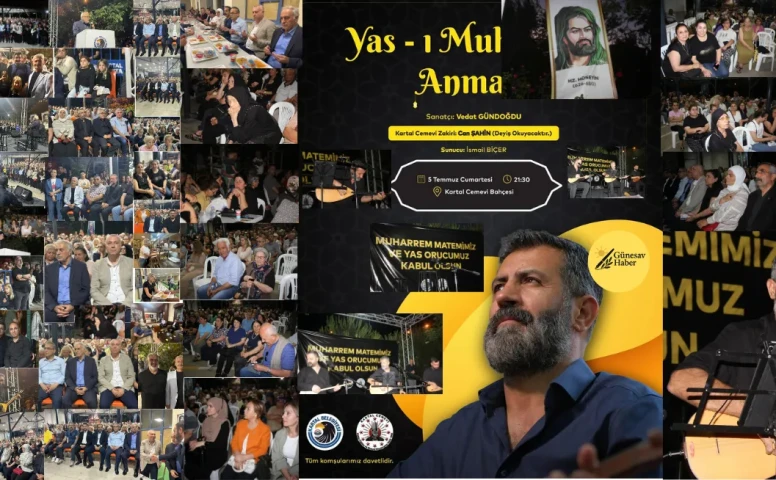 "Yas-ı Matem Anma Töreni, Kartal Cemevi'nde Duygusal Anlarla Gerçekleşti"