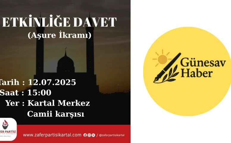 Zafer Partisi Kartal İlçe Teşkilatı'ndan Muharrem Ayı'na Anlamlı Aşure Dağıtımı!