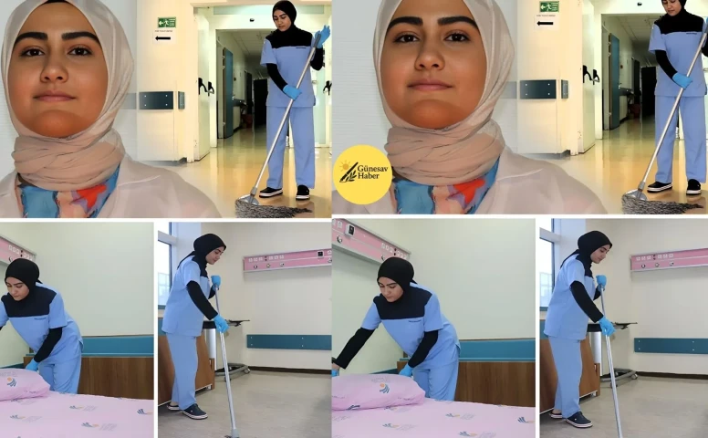 "Malatya'da Temizlik Görevlisi Olan Genç Kız, Azmiyle Tıp Fakültesi'ne Girmeyi Başardı!"