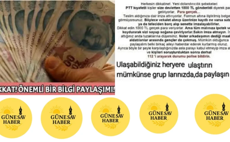 🚨 SON DAKİKA | YENİ DOLANDIRICILIK YÖNTEMİNE DİKKAT!