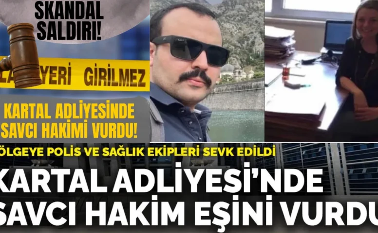 🚨 KARTAL ADLİYESİ’NDE SİLAHLI SALDIRI