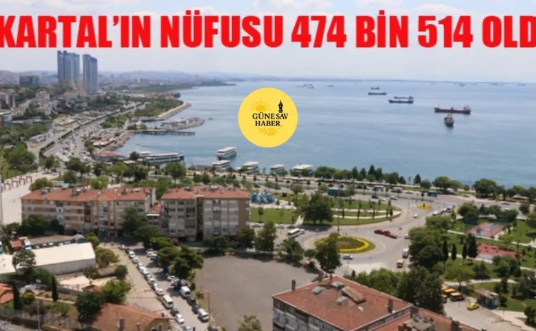 KARTAL’IN NÜFUSU GERİLEDİ