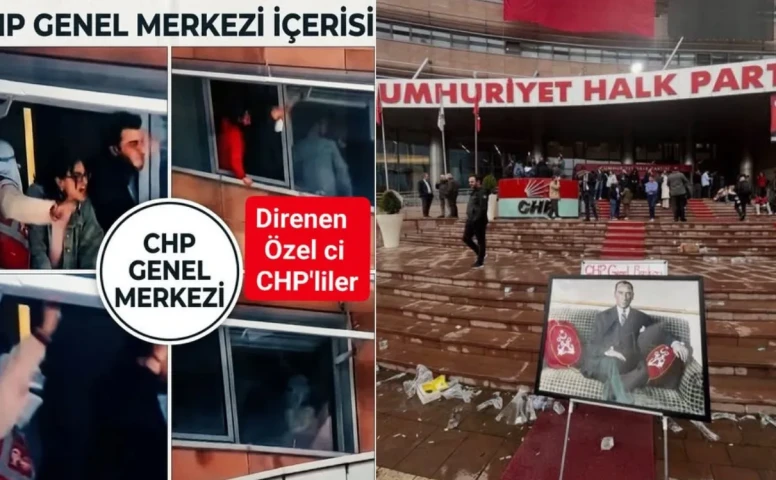 🔴 SON DAKİKA  CHP Genel Merkezi’nde tansiyon yükseldi.